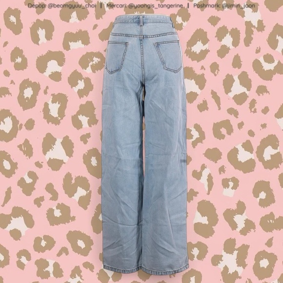 High waisted wide leg jeans - Picture 2 of 7